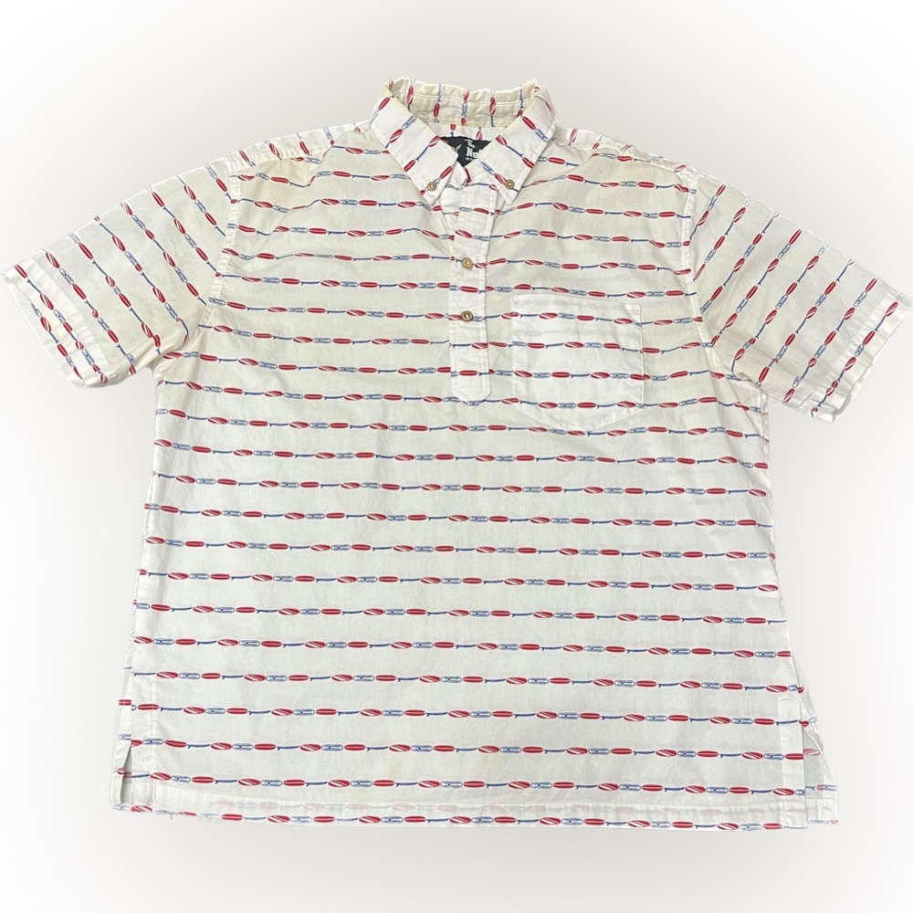 Chubbies Shorts SS Nutter | L | Red, White & Blue | 100% Cotton | Made in USA